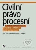 Kniha: Civilní právo procesní (Alena Winterová). Linde, 2008 Kniha: Civilní právo procesní (Alena Winterová). Linde, 2008