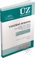 Kniha: ÚZ č. 1271 - Vnitřní správa (Sagit). Sagit, 2018 Kniha: ÚZ č. 1271 - Vnitřní správa (Sagit). Sagit, 2018