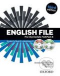 Kniha: New English File: Pre-intermediate - Multipack B (without CD-ROM) (Christina Latham-Koenig a Clive Oxenden). Oxford University Press, 2019 Kniha: New English File: Pre-intermediate - Multipack B (without CD-ROM) (Christina Latham-Koenig a Clive Oxenden). Oxford University Press, 2019