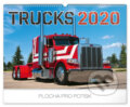 Nástěnný kalendář Trucks 2020, Presco Group, 2019