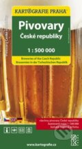 Kniha: Pivovary České republiky 1:500 000 (Petr Novotný). Kartografie Praha, 2009 Kniha: Pivovary České republiky 1:500 000 (Petr Novotný). Kartografie Praha, 2009