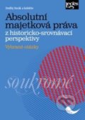 Kniha: Absolutní majetková práva z historicko-srovnávací perspektivy (Ondřej Horák). Leges, 2017 Kniha: Absolutní majetková práva z historicko-srovnávací perspektivy (Ondřej Horák). Leges, 2017
