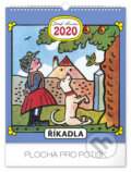 Nástěnný kalendář Říkadla 2020 (Josef Lada). Presco Group, 2019 Nástěnný kalendář Říkadla 2020 (Josef Lada). Presco Group, 2019