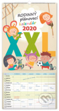 Nástenný rodinný plánovací kalendár 2020 XXL, 2019 Nástenný rodinný plánovací kalendár 2020 XXL, 2019