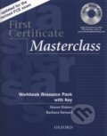Kniha: First Certificate Masterclass - Workbook + Key (Barbara Steward a Simon Haines), 2008 Kniha: First Certificate Masterclass - Workbook + Key (Barbara Steward a Simon Haines), 2008