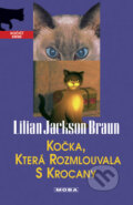 Kniha: Kočka, která rozmlouvala s krocany (Lilian Jackson Braun). Moba, 2009 Kniha: Kočka, která rozmlouvala s krocany (Lilian Jackson Braun). Moba, 2009
