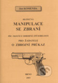 Kniha: Bezpečná manipulace se zbraní při zkoušce odborné způsobilosti pro žadatele o zbrojní průkaz (Jan Komenda). Jan Komenda, 2004 Kniha: Bezpečná manipulace se zbraní při zkoušce odborné způsobilosti pro žadatele o zbrojní průkaz (Jan Komenda). Jan Komenda, 2004