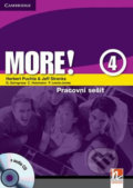 Kniha: More! 4 - Pracovní sešit (Herbert Puchta a Jeff Stranks). Cambridge University Press, 2017 Kniha: More! 4 - Pracovní sešit (Herbert Puchta a Jeff Stranks). Cambridge University Press, 2017