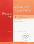Kniha: Practice Tests Plus - Cambridge English Preliminary 2016 w/ key (Barbara Thomas). Pearson, 2016 Kniha: Practice Tests Plus - Cambridge English Preliminary 2016 w/ key (Barbara Thomas). Pearson, 2016