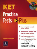 Kniha: Practice Tests Plus KET 2003 (Peter Lucantoni). Pearson, 2005 Kniha: Practice Tests Plus KET 2003 (Peter Lucantoni). Pearson, 2005