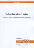 Kniha: Technológia obnovy budov, 2018 Kniha: Technológia obnovy budov, 2018