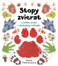 Kniha: Stopy zvierat z celého sveta v skutočnej veľkosti (John Townsend). Slovart, 2019 Kniha: Stopy zvierat z celého sveta v skutočnej veľkosti (John Townsend). Slovart, 2019