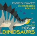 Kniha: My First Pop-Up Dinosaurs (Owen Davey). Walker books, 2018 Kniha: My First Pop-Up Dinosaurs (Owen Davey). Walker books, 2018