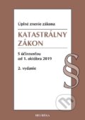 Kniha: Katastrálny zákon (Heuréka). Heuréka, 2019 Kniha: Katastrálny zákon (Heuréka). Heuréka, 2019
