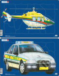 Puzzle: Helikoptéra/Policajné auto (2 v 1) (U3) (Larsen). Larsen Puzzle: Helikoptéra/Policajné auto (2 v 1) (U3) (Larsen). Larsen