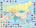 Puzzle: Ázia (politická mapa) K44 (Larsen). Larsen Puzzle: Ázia (politická mapa) K44 (Larsen). Larsen