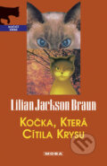Kniha: Kočka, která cítila krysu (Lilian Jackson Braun). Moba, 2008 Kniha: Kočka, která cítila krysu (Lilian Jackson Braun). Moba, 2008
