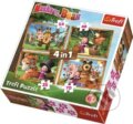 Puzzle: Masha a medvěd 4v1 (Trefl). Trefl, 2020 Puzzle: Masha a medvěd 4v1 (Trefl). Trefl, 2020