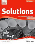 Kniha: Solutions: Pre-intermediate - Workbook (Paul A. Davies a Tim Falla). Oxford University Press, 2012 Kniha: Solutions: Pre-intermediate - Workbook (Paul A. Davies a Tim Falla). Oxford University Press, 2012