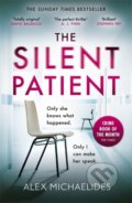 Kniha: The Silent Patient (Alex Michaelides). Orion, 2019 Kniha: The Silent Patient (Alex Michaelides). Orion, 2019