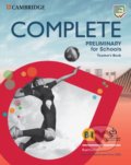 Kniha: Complete Preliminary for Schools (Emma Heyderman, Peter May a Rod Fricker). Cambridge University Press, 2019 Kniha: Complete Preliminary for Schools (Emma Heyderman, Peter May a Rod Fricker). Cambridge University Press, 2019