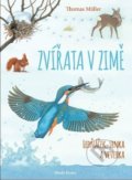 Kniha: Zvířata v zimě: Ledňáček, srnka a veverka (Thomas Müller). Mladá fronta, 2019 Kniha: Zvířata v zimě: Ledňáček, srnka a veverka (Thomas Müller). Mladá fronta, 2019