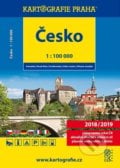 Česko: Autoatlas/1:100 000, Kartografie Praha, 2017