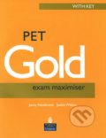 Kniha: PET Gold 2004 - Exam Maximiser w/ key (Jacky Newbrook). Pearson, 2004 Kniha: PET Gold 2004 - Exam Maximiser w/ key (Jacky Newbrook). Pearson, 2004