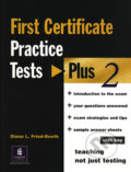 Kniha: First Certificate: Practice Tests Plus 2 (with Key) (Diana Fried-Booth). Pearson, 2002 Kniha: First Certificate: Practice Tests Plus 2 (with Key) (Diana Fried-Booth). Pearson, 2002
