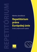 Kniha: Repetitórium práva Európskej únie (2.vydanie) (Martina Jánošíková). IURIS LIBRI, 2019 Kniha: Repetitórium práva Európskej únie (2.vydanie) (Martina Jánošíková). IURIS LIBRI, 2019