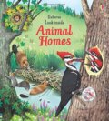 Kniha: Look Inside Animal Homes (Emily Bone). Usborne, 2018 Kniha: Look Inside Animal Homes (Emily Bone). Usborne, 2018
