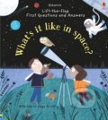 Kniha: What's it Like in Space? (Katie Daynes). Usborne, 2017 Kniha: What's it Like in Space? (Katie Daynes). Usborne, 2017