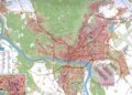 Bratislava - nástenná mapa 1:15 000 (VKÚ Harmanec). VKÚ Harmanec Bratislava - nástenná mapa 1:15 000 (VKÚ Harmanec). VKÚ Harmanec