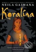 Kniha: Koralína (Neil Gaiman). ComicsCentrum, 2009 Kniha: Koralína (Neil Gaiman). ComicsCentrum, 2009