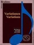 Kniha: Variationen / Variations (Johannes Brahms). Könemann Music Budapest, 2015 Kniha: Variationen / Variations (Johannes Brahms). Könemann Music Budapest, 2015