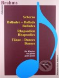 Kniha: Scherzo, Balladen, Rhapsodien (Johannes Brahms). Könemann Music Budapest, 2015 Kniha: Scherzo, Balladen, Rhapsodien (Johannes Brahms). Könemann Music Budapest, 2015