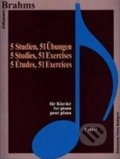 Kniha: 5 Studien, 51 Übungen (Johannes Brahms). Könemann Music Budapest, 2015 Kniha: 5 Studien, 51 Übungen (Johannes Brahms). Könemann Music Budapest, 2015