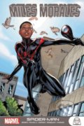 Kniha: Miles Morales: Spider-Man (Brian Michael Bendis, Chris Samnee a Sara Pichelli). Marvel, 2019 Kniha: Miles Morales: Spider-Man (Brian Michael Bendis, Chris Samnee a Sara Pichelli). Marvel, 2019