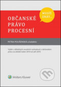 Kniha: Musíš znát... Občanské právo procesní (Petra Polišenská). Wolters Kluwer ČR, 2016 Kniha: Musíš znát... Občanské právo procesní (Petra Polišenská). Wolters Kluwer ČR, 2016