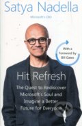 Kniha: Hit Refresh (Satya Nadella). HarperCollins, 2018 Kniha: Hit Refresh (Satya Nadella). HarperCollins, 2018