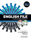 Kniha: English File: Pre-intermediate - Multipack A with Oxford Online Skills (Clive Oxenden a Christina Latham-Koenig). Oxford University Press, 2019 Kniha: English File: Pre-intermediate - Multipack A with Oxford Online Skills (Clive Oxenden a Christina Latham-Koenig). Oxford University Press, 2019