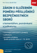 Zákon o služebním poměru příslušníků bezpečnostních sborů - Zdeněk Fiala, Petr Tomek, ANAG, 2017