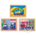 Puzzle: Puzzle drevené autá v práci (Goki). Goki, 2019 Puzzle: Puzzle drevené autá v práci (Goki). Goki, 2019