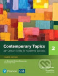 Kniha: Contemporary Topics 2 with Essential Online Resources (4th Edition) (Ellen Kisslinger). Pearson, 2016 Kniha: Contemporary Topics 2 with Essential Online Resources (4th Edition) (Ellen Kisslinger). Pearson, 2016