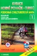 Kysuce, Turiec, Horné Považie - cykloturistická mapa č. 1 (Autorský kolektiv). VKÚ Harmanec, 2001 Kysuce, Turiec, Horné Považie - cykloturistická mapa č. 1 (Autorský kolektiv). VKÚ Harmanec, 2001