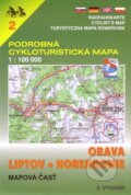 Orava, Liptov, Horehronie 1:100 000 - cykloturistická mapa 2 - Kolektív autorov, 2007