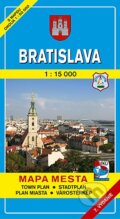 Bratislava 1:15 000 (Autorský kolektiv). VKÚ Harmanec, 2013 Bratislava 1:15 000 (Autorský kolektiv). VKÚ Harmanec, 2013
