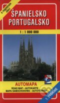 Španielsko, Portugalsko 1:1 000 000 - Kolektív autorov, VKÚ Harmanec, 2001