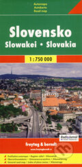 Slovensko 1:750 000, freytag&berndt, 2013