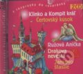 Audiokniha: Klinko a Kompit kráľ, Ružová Anička (2 CD) (Christo Cap a Ľuba Vančíková). A.L.I., 2004 Audiokniha: Klinko a Kompit kráľ, Ružová Anička (2 CD) (Christo Cap a Ľuba Vančíková). A.L.I., 2004